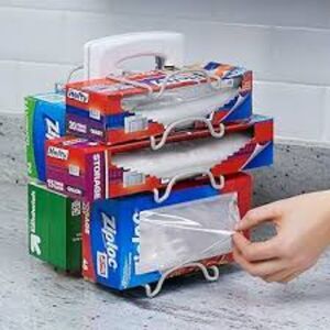 Youcopia Wrapstand - Adjustable Kitchen Wrap - Foil and Bag Box Organizer